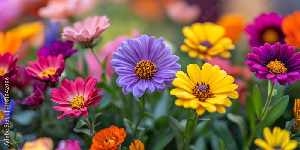 Vibrant summer blooms showcase a stunning array of colors, celebrating the beauty of nature. These colorful blooms attract attention and enhance the seasonal landscape with their vivid hues. Vibrant summer blooms showcase a stunning array of colors, celebrating the beauty of nature. These colorful blooms attract attention and enhance the seasonal landscape with their vivid hues.