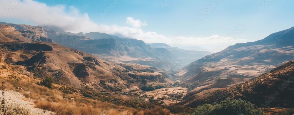 Fototapeta premium panorama of the mountains