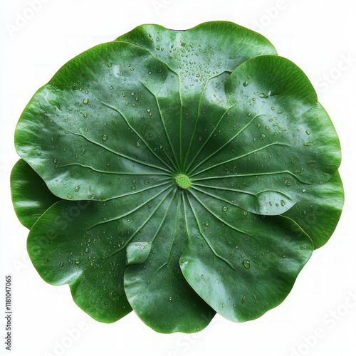 Lotus Leaf Isolated