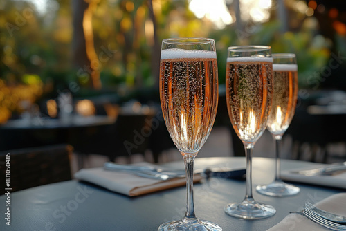 Wedding Reception Champagne