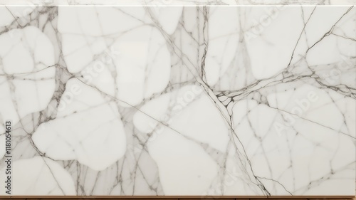 Clean professional high-resolution photograph of white marble background with subtle veining