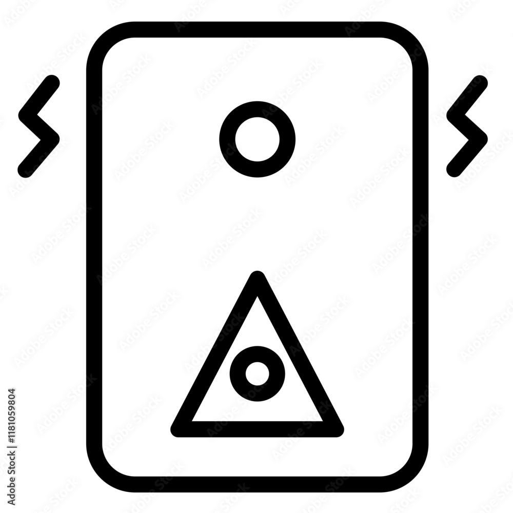 Speaker Sound Volume Line Icon Speaker Sound Volume Line Icon
