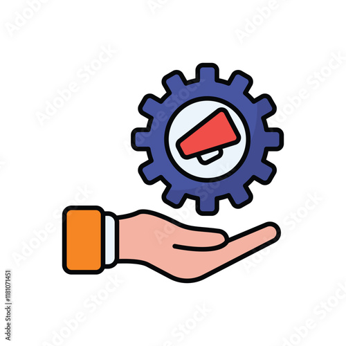 Service vector icon