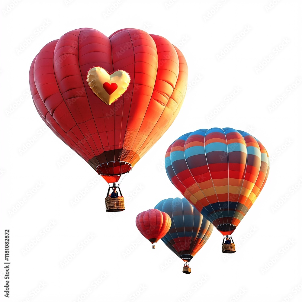 Fototapeta premium hot air balloons