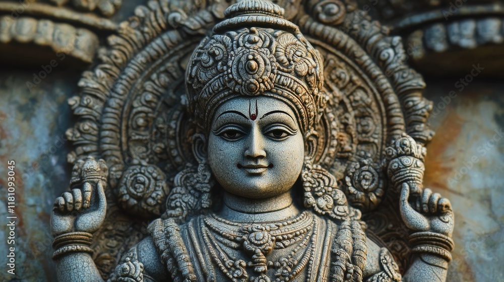 Hindu god Vishnu Hindu god Vishnu