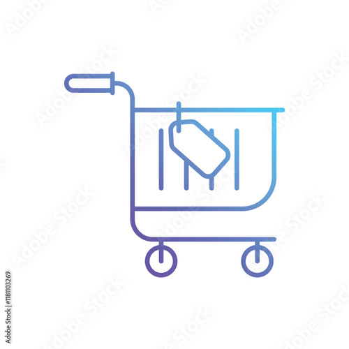 Shopping vector icon