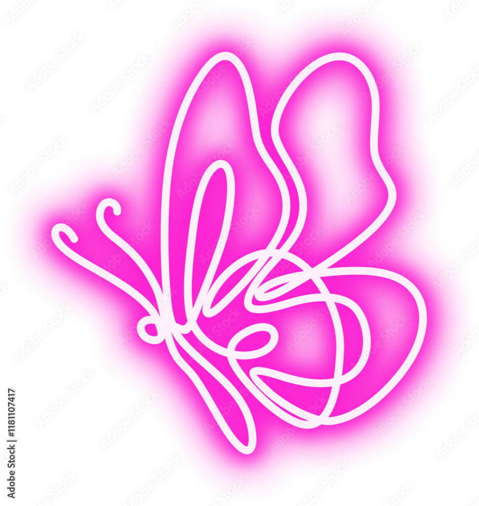 Neon Butterfly Neon Butterfly