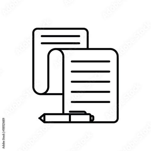 Story Telling vector icon
