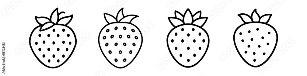 pineberry icon, fruits line art, fruits icon - simple black line art icon of pineberry perfect for logos, and fruits-themed designs. pineberry icon, fruits line art, fruits icon - simple black line art icon of pineberry perfect for logos, and fruits-themed designs.