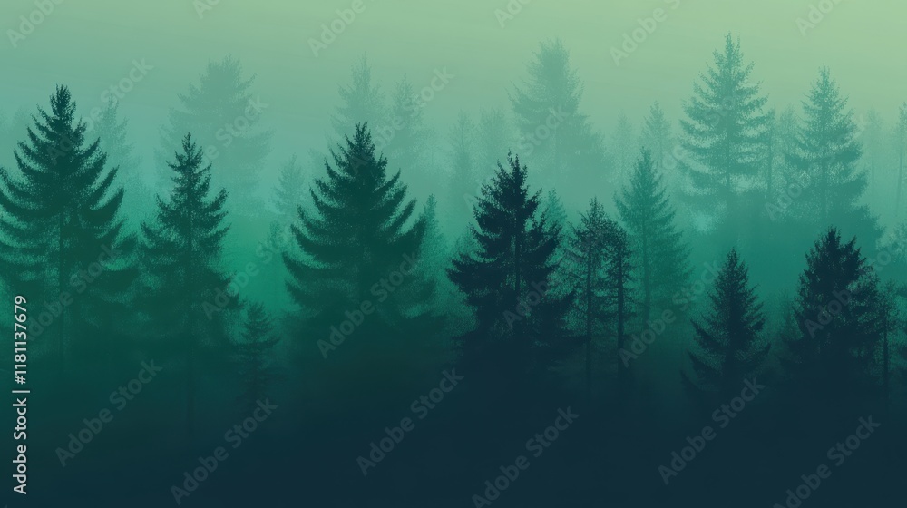 Obraz premium A Dreamlike Forest