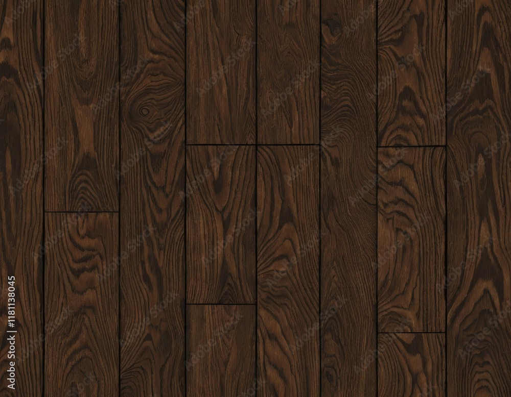 Dark Brown Wood Texture: Seamless Plank Flooring Background for Interior Design Projects Dark Brown Wood Texture: Seamless Plank Flooring Background for Interior Design Projects