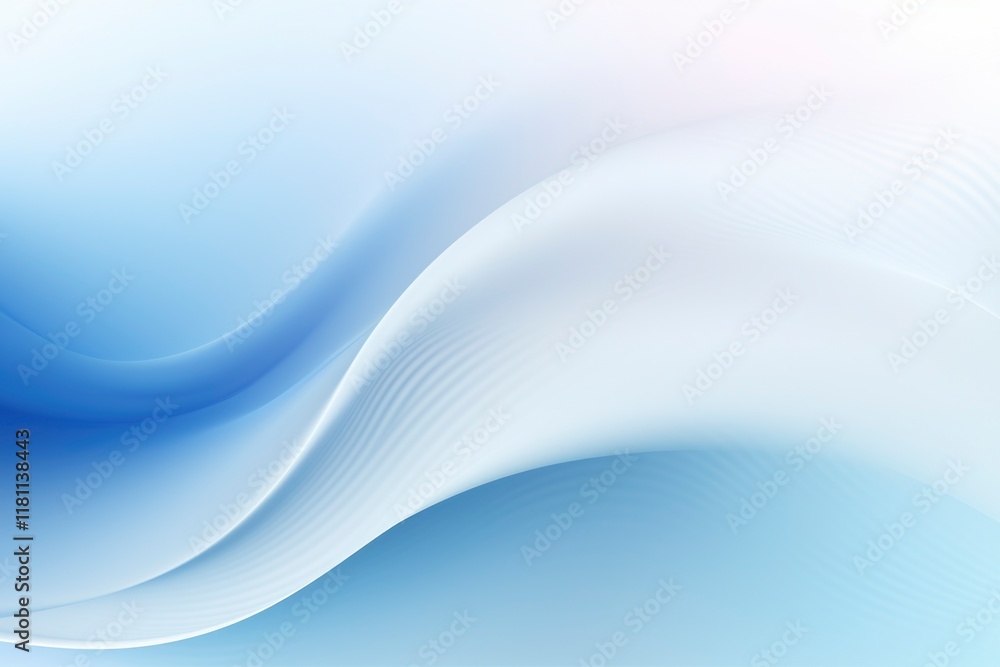 Obraz premium Abstract geometric blue background