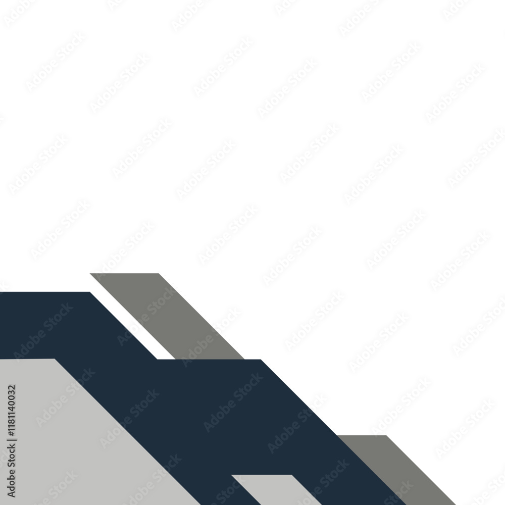 Geometric Modern Business Corner Geometric Modern Business Corner