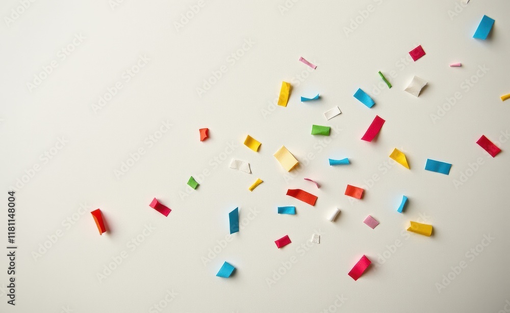A whimsical scene with colorful confetti raining down from a vibrant sky over a field of flowers, creating a joyful and celebratory atmosphere. A whimsical scene with colorful confetti raining down from a vibrant sky over a field of flowers, creating a joyful and celebratory atmosphere.