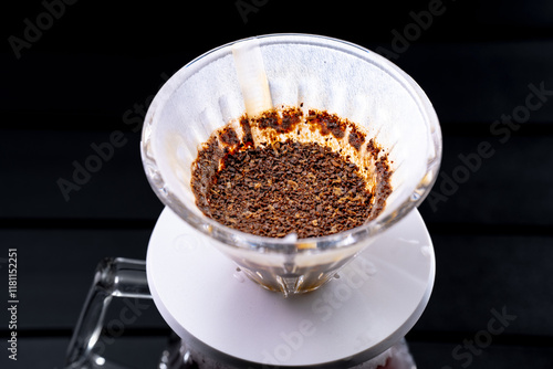 Hand brewed coffee pot