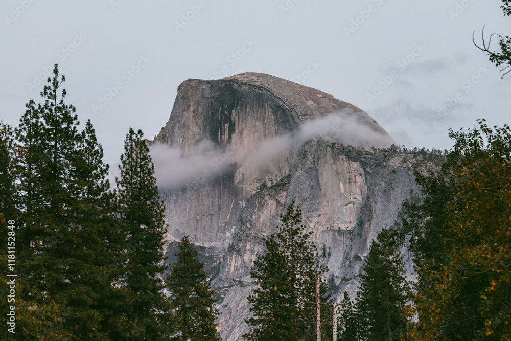 waterfall in yosemite