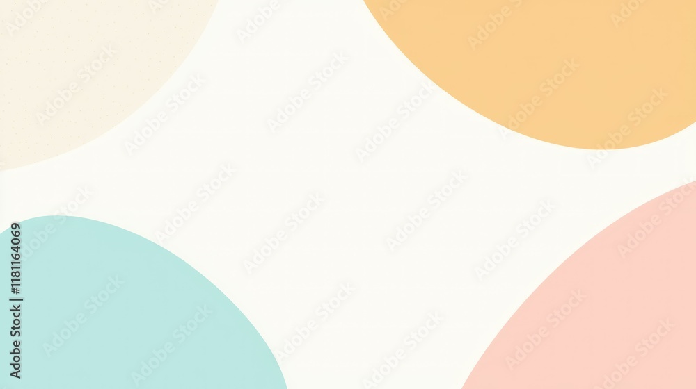 custom made wallpaper toronto digitalAbstract Pastel Shapes Background: A Serene and Minimalist Design