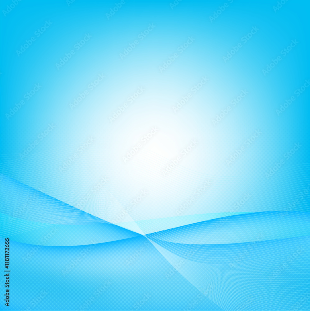 Obraz premium Blue Gradient background design