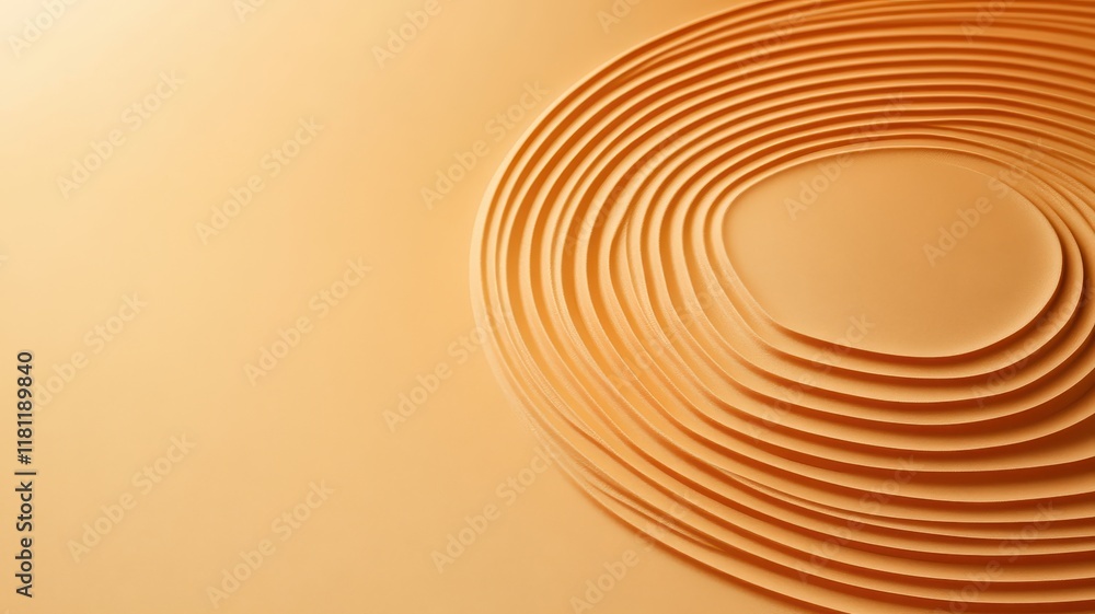 Obraz premium Soft Ripples on a Golden Water Surface Creating a Calming and Serene Atmosphere for Relaxation and Reflection