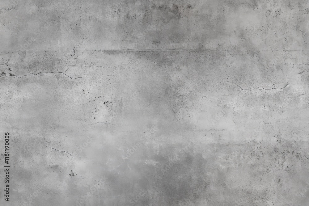 Fototapeta premium Abstract Gray Concrete Wall with Textured Surface Featuring Cracks and Variations for Artistic Background or Design Use