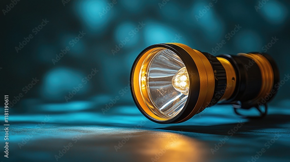 Luminous Flashlight: Illuminating the Darkness - A Powerful LED Torch for Night Adventures and Emergency Situations Luminous Flashlight: Illuminating the Darkness - A Powerful LED Torch for Night Adventures and Emergency Situations