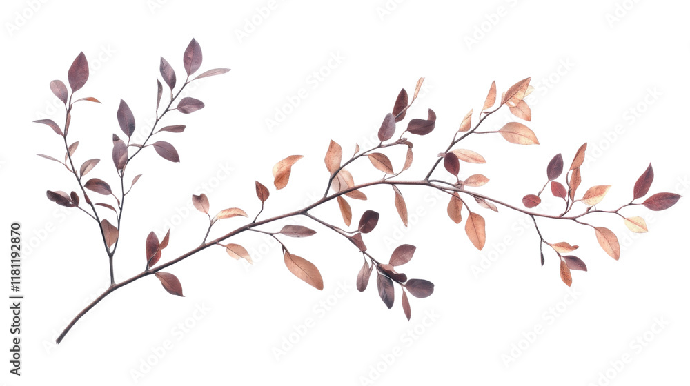 Fototapeta premium Tree branch transparent background