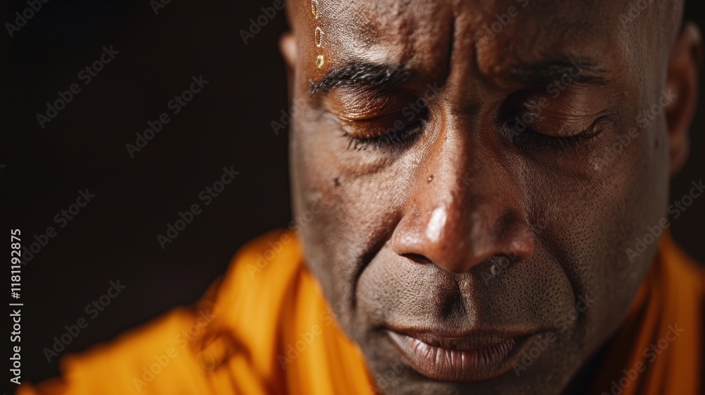 Humble Monk: A tranquil monk, meditating with serene focus, radiates spiritual peace, embodying a humble life devoted to inner calm and spiritual growth.
Humble Monk: A tranquil monk, meditating with serene focus, radiates spiritual peace, embodying a humble life devoted to inner calm and spiritual growth.