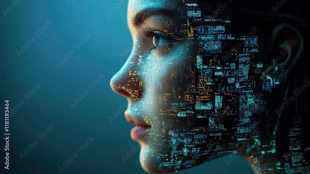Digital Face: AI and Human Fusion Digital Face: AI and Human Fusion