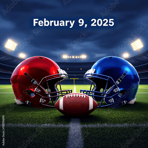 american football helmet