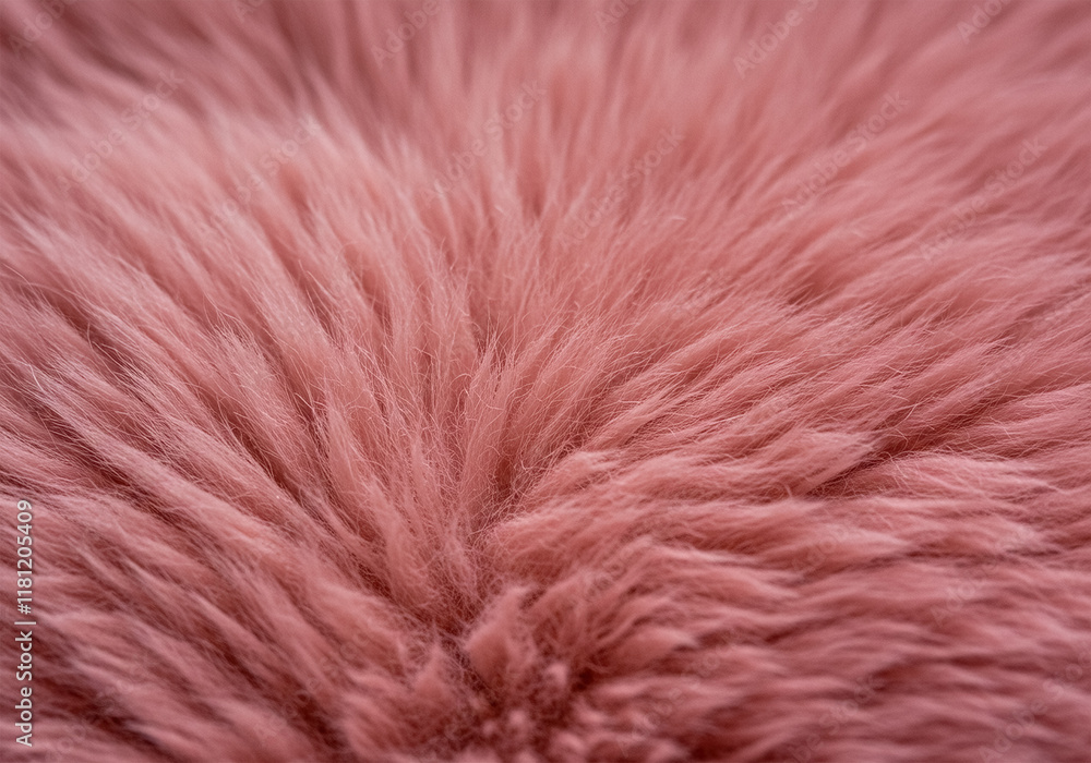 Pink sheepskin background. Fur pattern. Wool texture Sheepskin fur close-up. Pink sheepskin background. Fur pattern. Wool texture Sheepskin fur close-up.