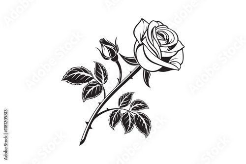 Ross silhouette  Bundle vector illustration