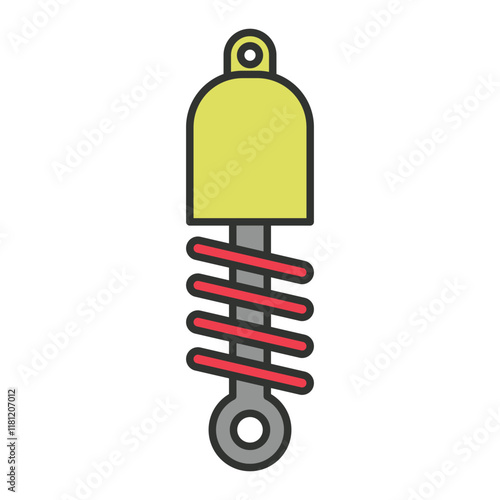 Shock breaker icons vector design illustration