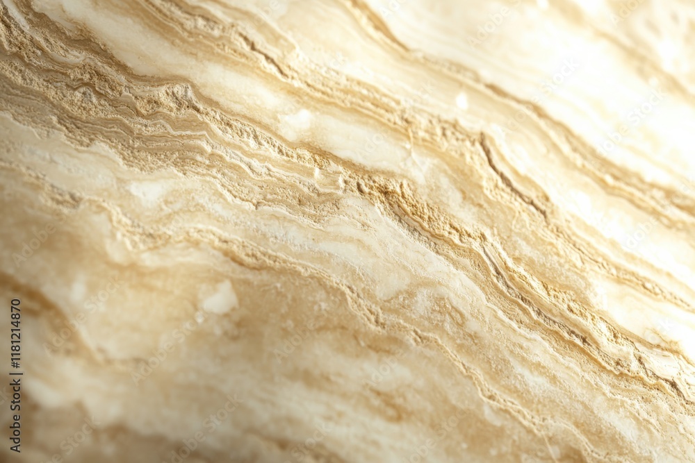 Obraz premium Close Up of a Smooth Polished Surface Showcasing Reflective Qualities for Design and Art Projects