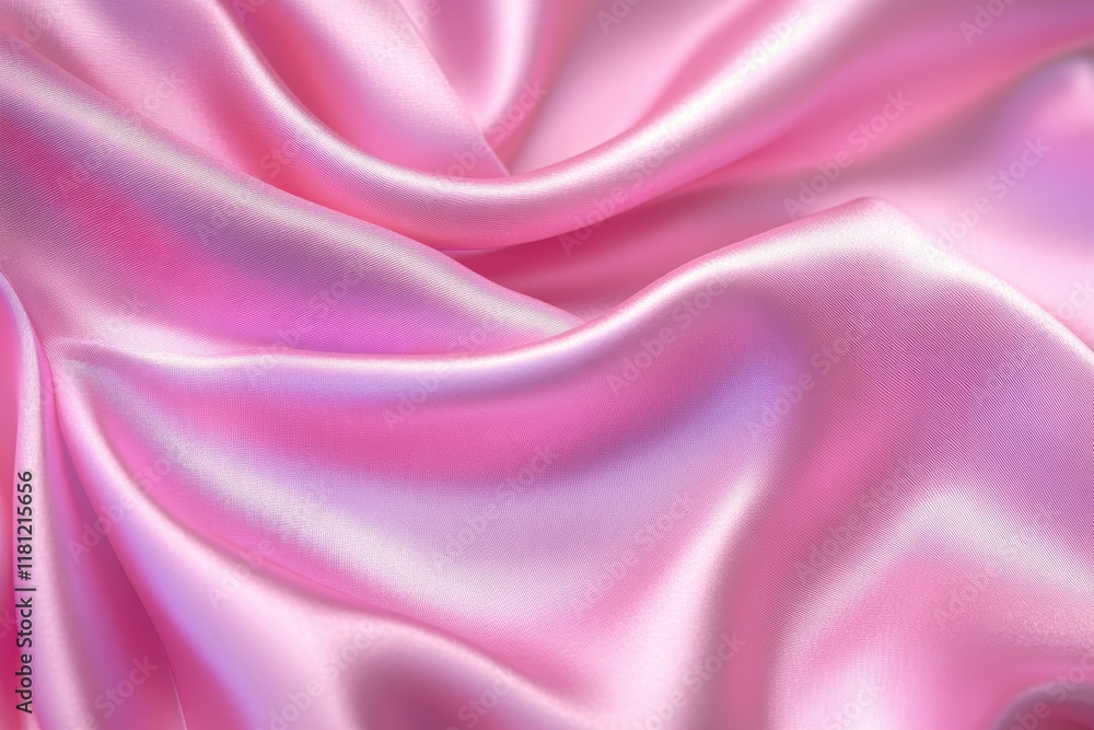 Fototapeta premium Exploring the Silky Smooth Texture of Fabric in a Close-Up Image for Design and Fashion Inspiration