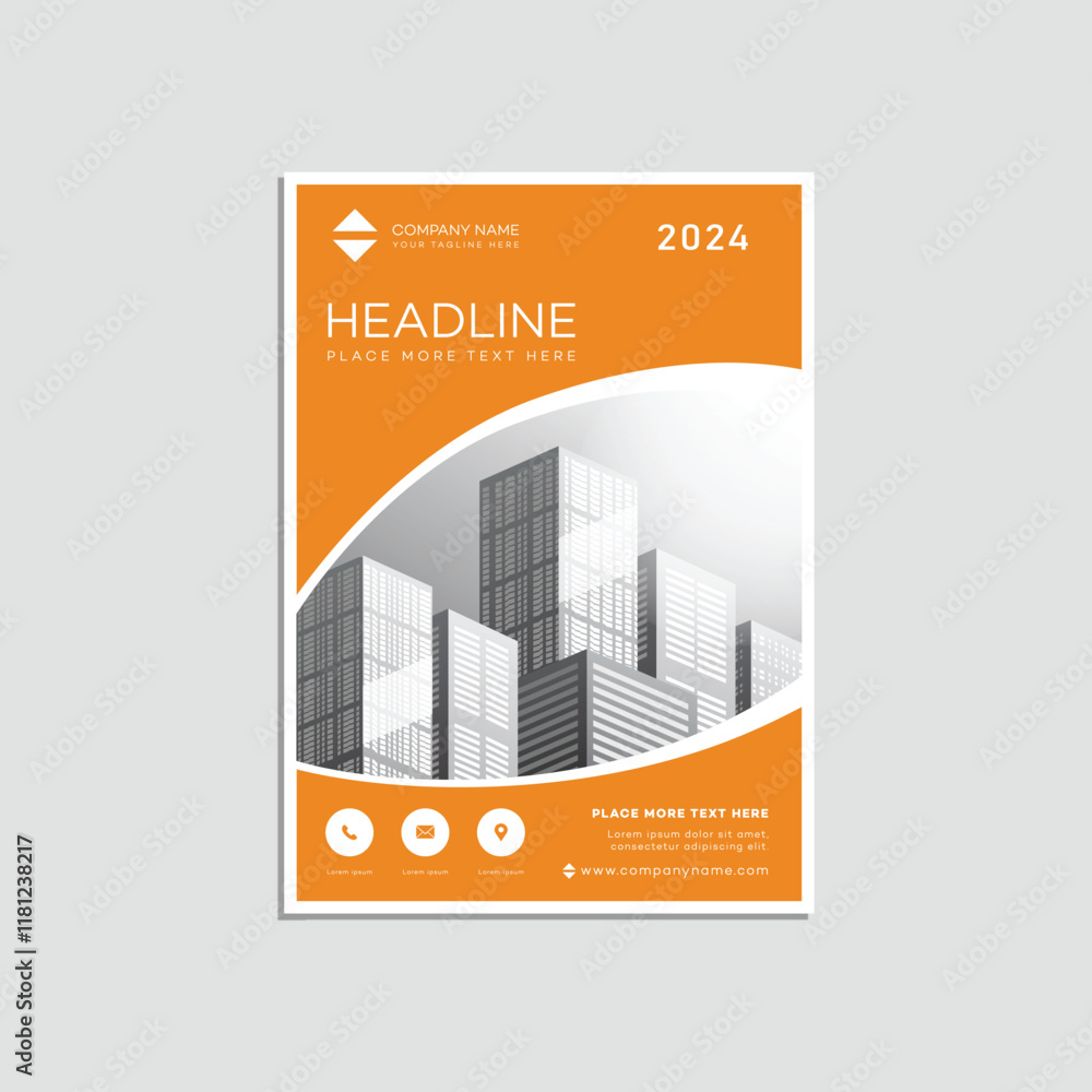 Business flyer Vector Illustration Business flyer Vector Illustration