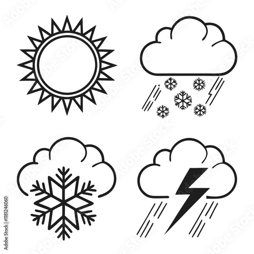 a-collection-of-weather-icons--including-suns--clo.eps