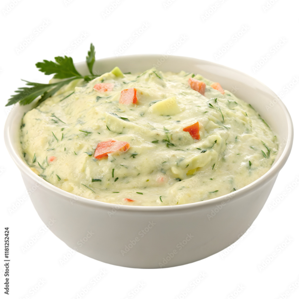 persian borani dip on transparent background persian borani dip on transparent background