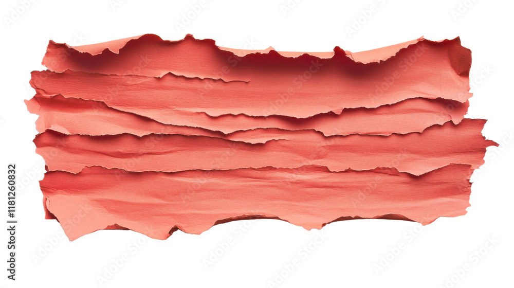 Fototapeta premium Piece of paper transparent background