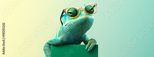 Sophisticated Chameleon in Vivid Detail