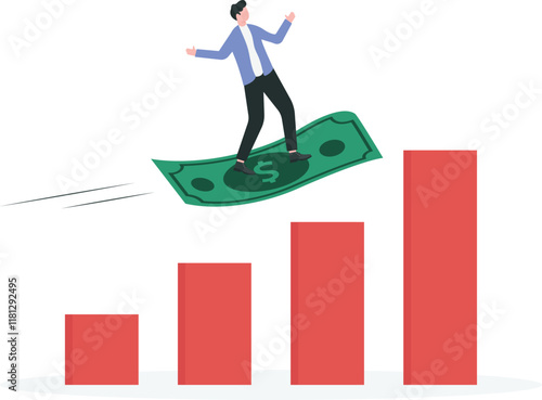 Competitive advantage or innovation to outsmart and overtake business winning, strategy or smart way to win business or career growth concept,
