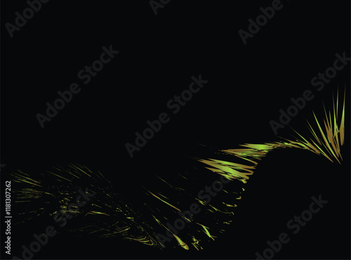 Tapety artystyczne Creative Unique Vector Abstract Art design Yellow