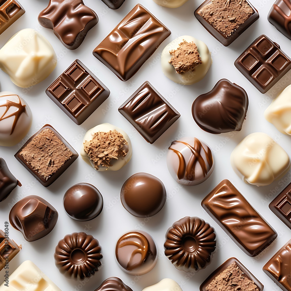 Chocolate candies background. High resolution. Chocolate candies background. High resolution.