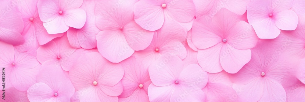 Obraz premium Delicate Pink Flower Petals Creating a Soft and Elegant Background Design
