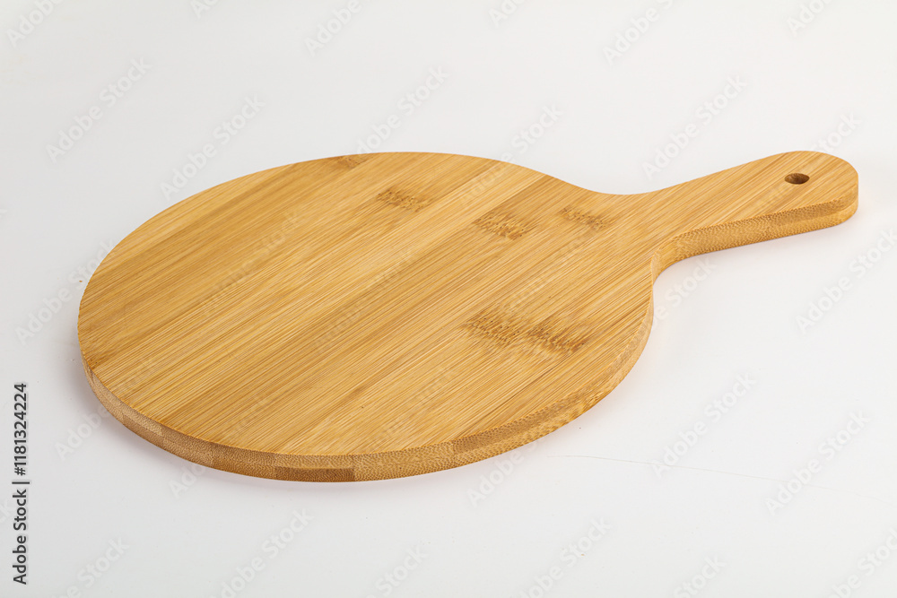Wooden cutting board isolated on white background Wooden cutting board isolated on white background