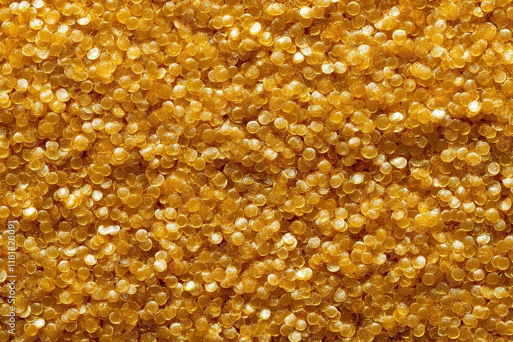 Golden Glam: A Close-Up of Shimmering Gold Glitter Texture Golden Glam: A Close-Up of Shimmering Gold Glitter Texture