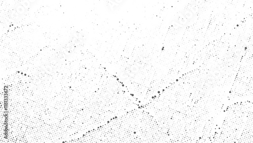 Gradient Dots Abstract Halftone Texture, Dust and scratches design, halftone pattern effect texture Black grunge abstract background