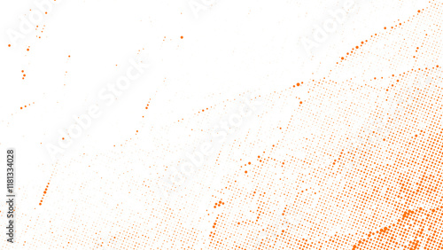 Gradient Dots Abstract Halftone Texture, Dust and scratches design, halftone pattern effect texture Black grunge abstract background