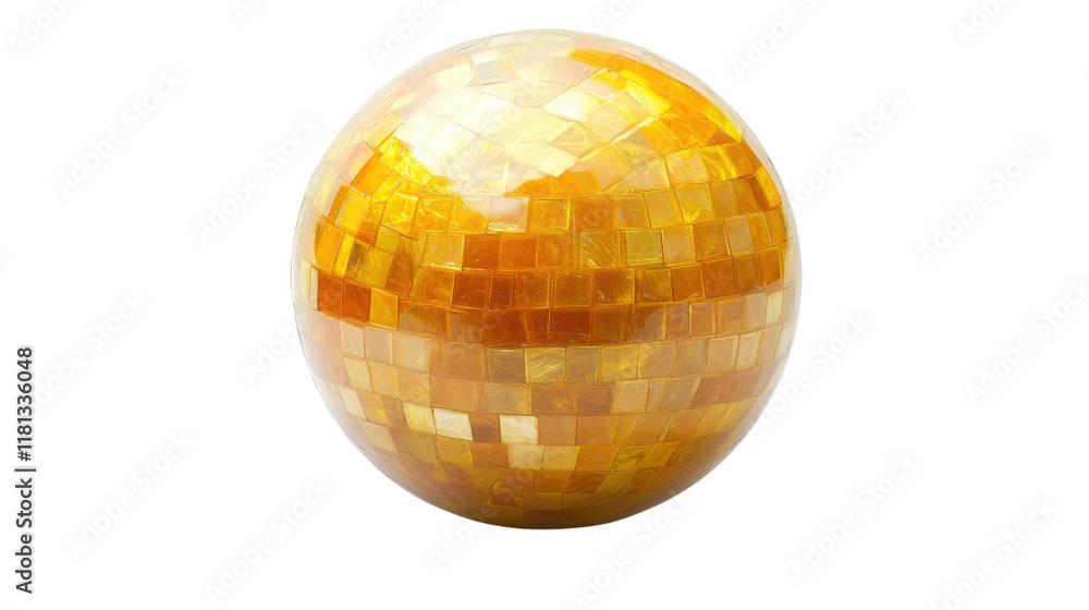 Obraz premium Disco ball transparent background