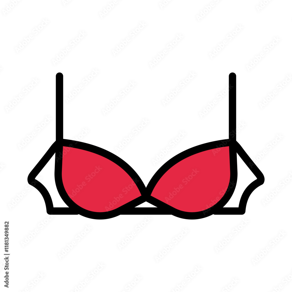 Underwear Bra icon design vector template Underwear Bra icon design vector template