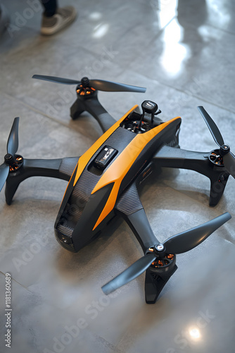 High-Speed Customizable Drone with VR-Compatible Racing Feature photo